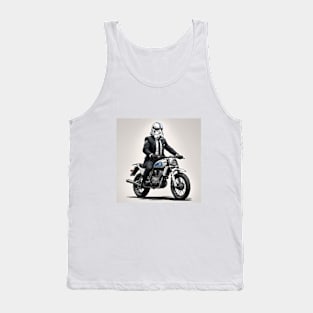 Stormtrooper biker gentleman Tank Top